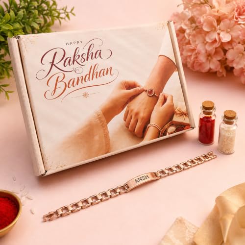 Image of PersonalisedRakhi For Brother | Best & TrendyRakhi for bhai | Customized nameRakhi for Rakshabandhan