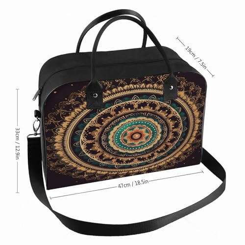 Maletín Mandala ligero para laptop con correa ajustable miniatura 2