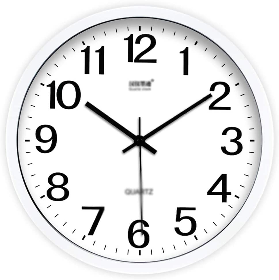 Horloge murale silencieuse pour stopper le tic-tac dans votre bureau calme