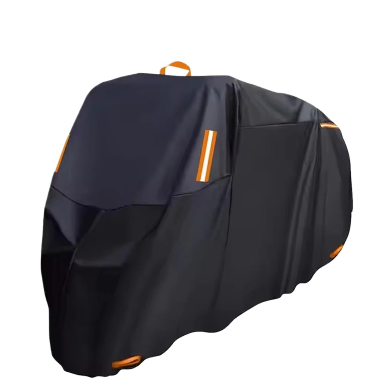 Housse de protection universelle en tissu Oxford 300D pour moto - Protection contre la poussière, la neige, la pluie et les UV (MCZ300D-Noir-XXXXL)