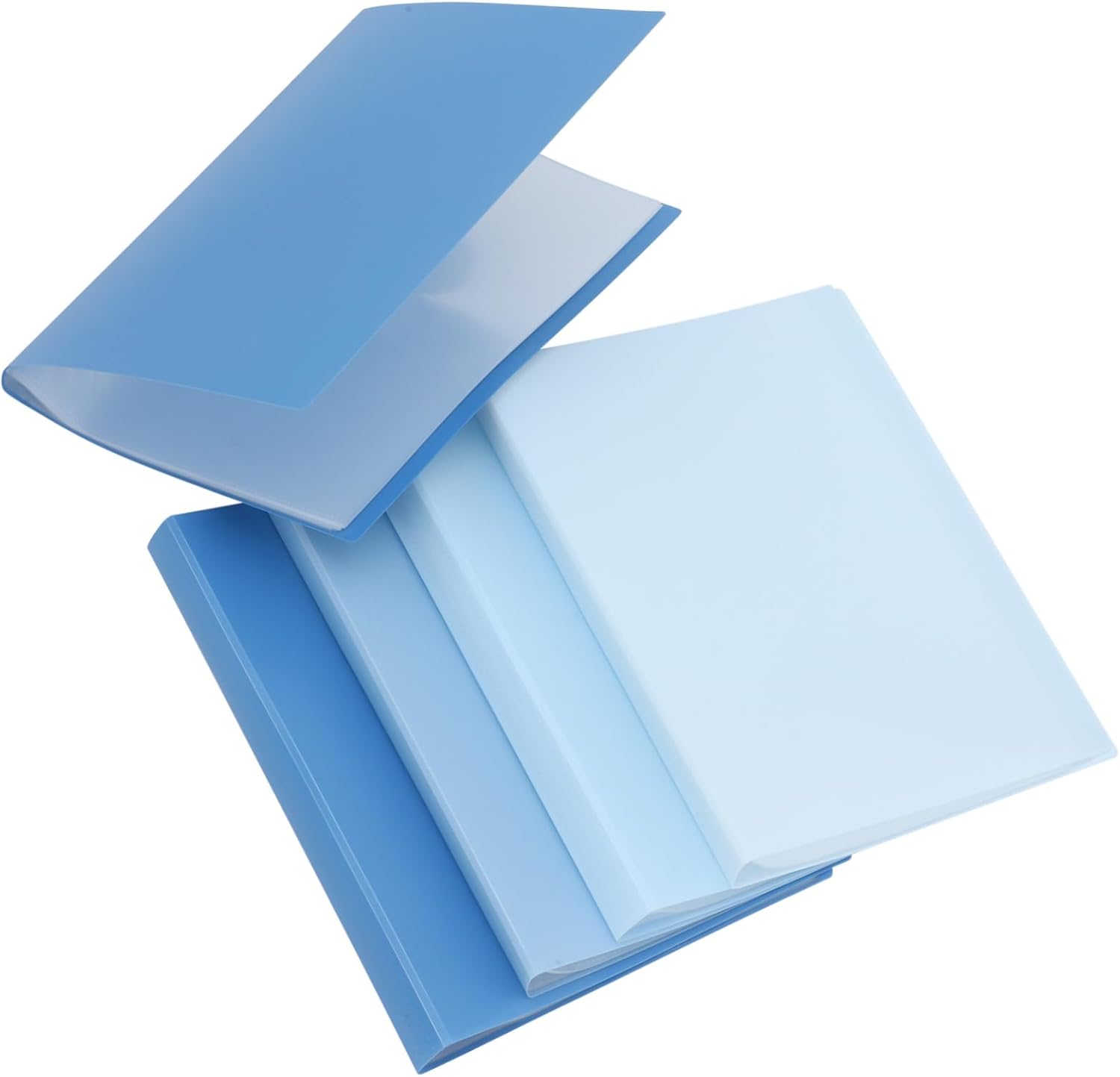 (2 pack of 30 pcs ) Gradient Document Folder Presentation Binder Organizer for Office and School Supplies for Storing Files and Notes ( size 16 x 24 inch)