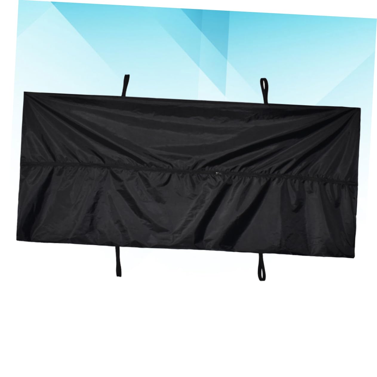Sacco per Cadaveri Portatile 210d e Antisole Nero 200x90cm Doppia Cucitura per Uso Esterno su Pollame, Animali Domestici e Bestiame