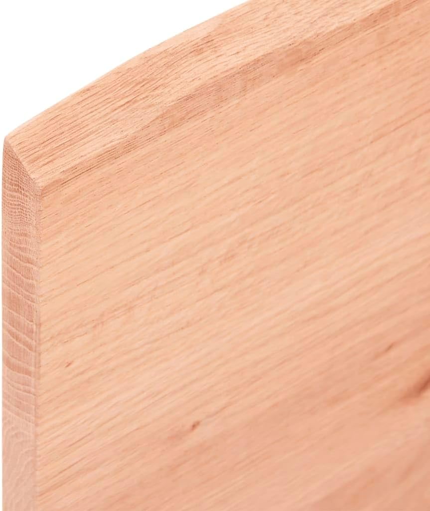 Table Top Light Brown Solid Oak Wood 39.4 x 23.6 x 0.8 in Kitchen Furniture Table Parts Tops