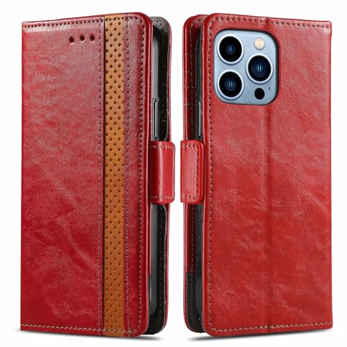 Étui iPhone 16 Pro Max antivol RFID et housse antichoc rouge - 2