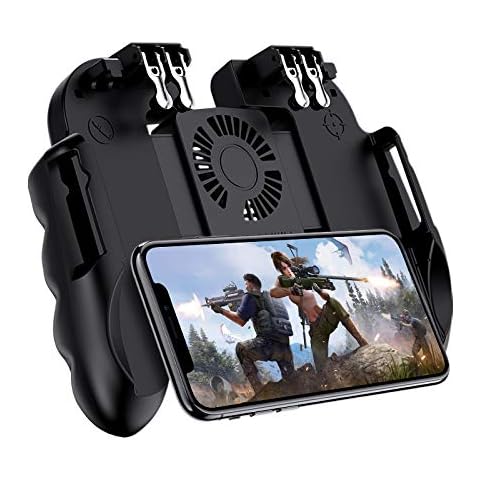 TIMOWU Wireless Gamepad Mobile Gaming Cooler Cooling Fan Fire Mobile Game Controller Gamepad Joystick Cover
