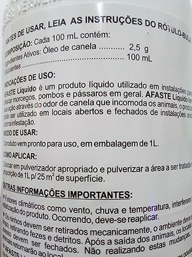Repelente para Pombos e Morcegos Afaste Líquido 1 L Labgard