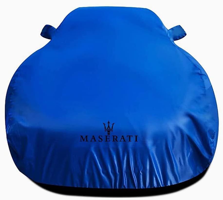 Car Covers, for Maserati Ghibli (Tipo AM 115) All Weather Dustproof Waterproof Snowproof Scratch Resistant UV Protection, Auto Accessories,F
