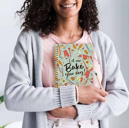 Amateurs de pâtisserie : écrivez vos secrets dans ce carnet à spirale