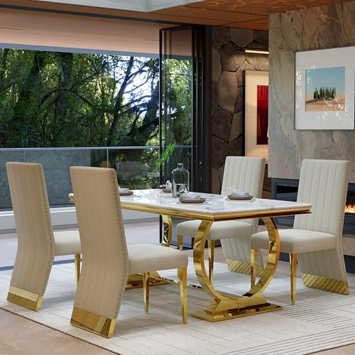 Luxury Upholstered Dining Bench