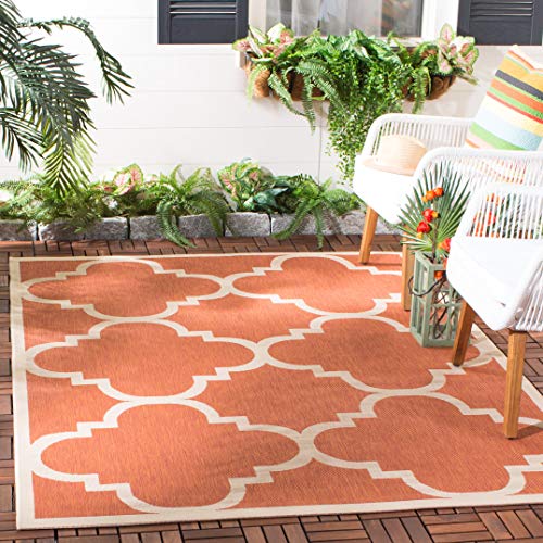 SAFAVIEH Washable Rug Outdoor Courtyard Collection - 2'7" x 5',