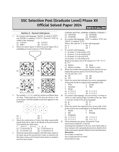 Image of Disha SSC Selection Posts Phase XII Recruitment Exam Guide for Graduation, Higher Secondary (10+2) and Matriculation level (10th) 6th Edition | Previous Year Questions PYQs | [Paperback] Disha Experts