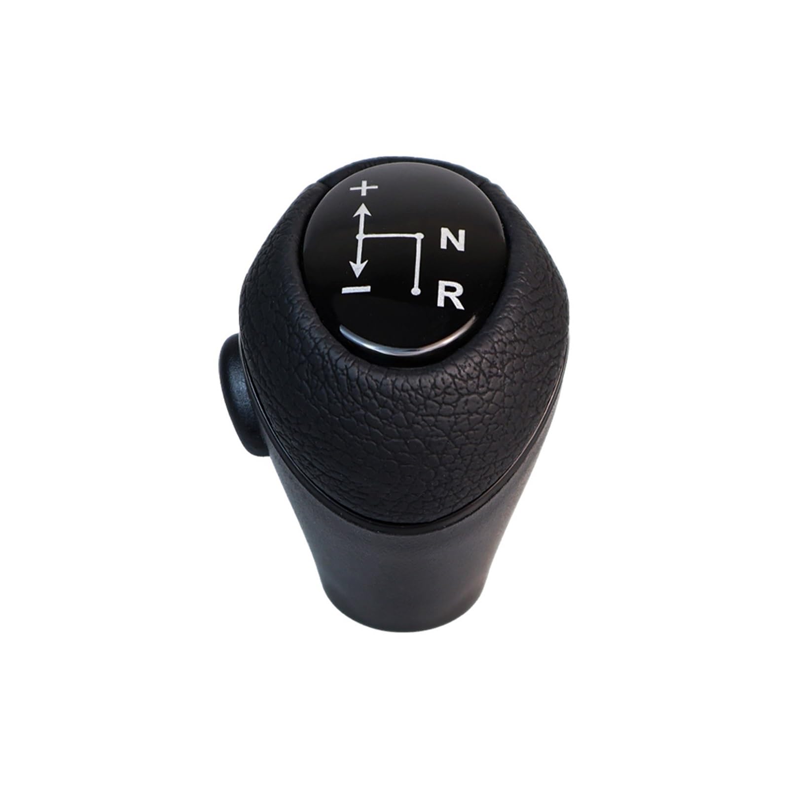 Uifcog Black Gear Shifter Knob For Smart For Fortwo For Cabrio 451 450 Automatic Transmission Shift Lever Interior Decorate(Black)