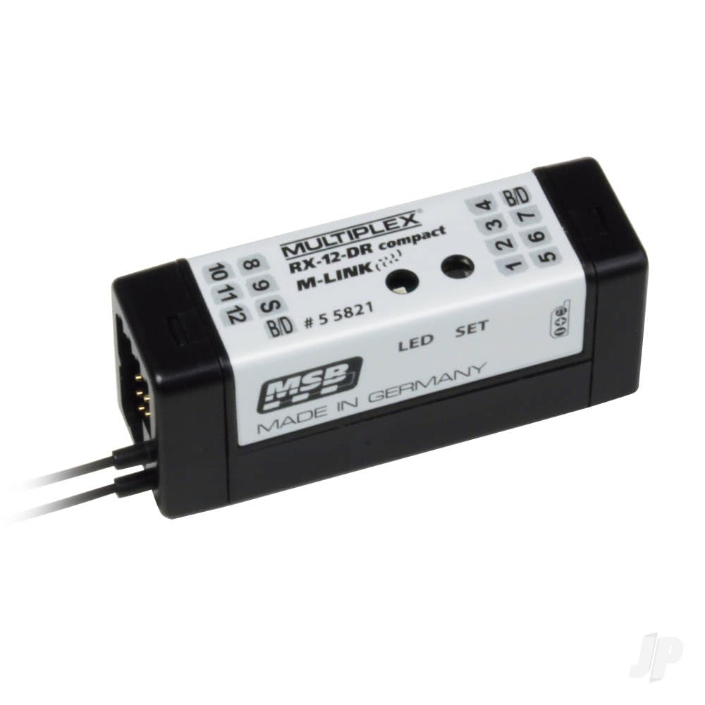 MULTIPLEX Empf nger RX-12-DR Compact M-Link 2,4GH