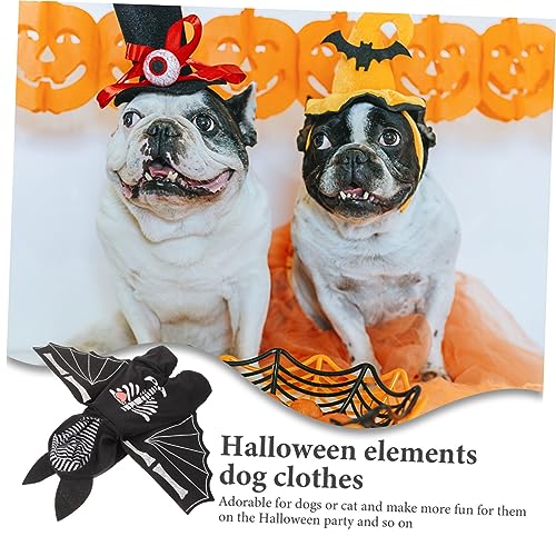 Disfraz de Alas de Murciélago Beaupretty para Perros Halloween miniatura 4