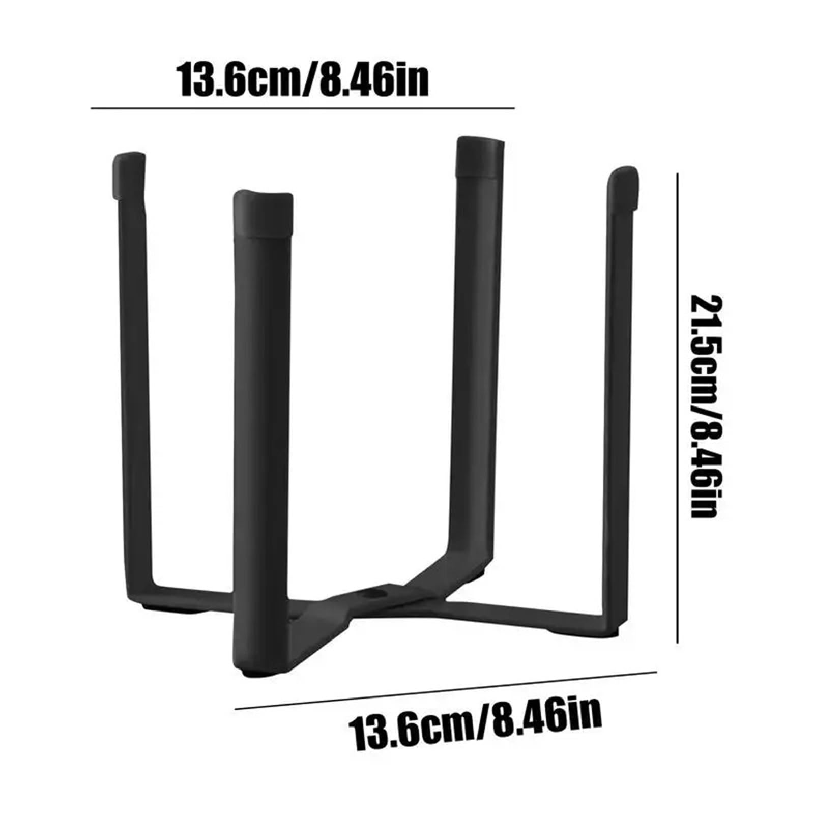 Estante for Bolsas de Basura Plegable, Soporte for Bolsa con Fondo Antideslizante, Estante for Cocina Metal, 2 uds para Bolsas(White)