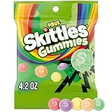 SKITTLES Gummies Sour Tart Gummy Candy, 4.2 Oz Bags (Pack of 12) Bulk Candy