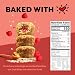 Bobo's PB&J Stuff'd Oat Bites, Simple Ingredients, Whole Grain Oats, Plant Based, Non-GMO, Gluten Free Breakfast Bars, Healthy Snacks for Adults & Kids (30 ct)