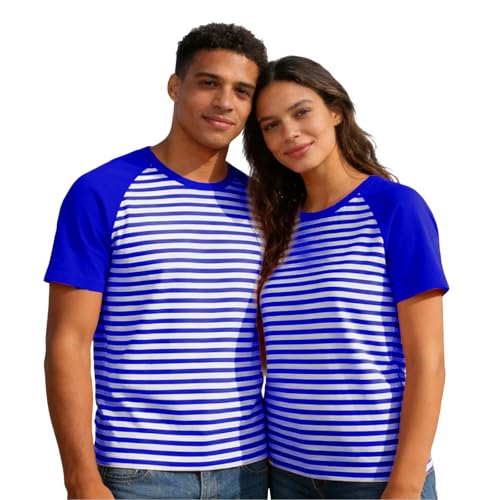 Camiseta de manga corta de cuello redondo para hombre, ligera,...