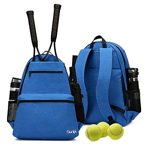 Sac à dos de tennis pour 2 raquettes avec compartiment chaussures Sucipi