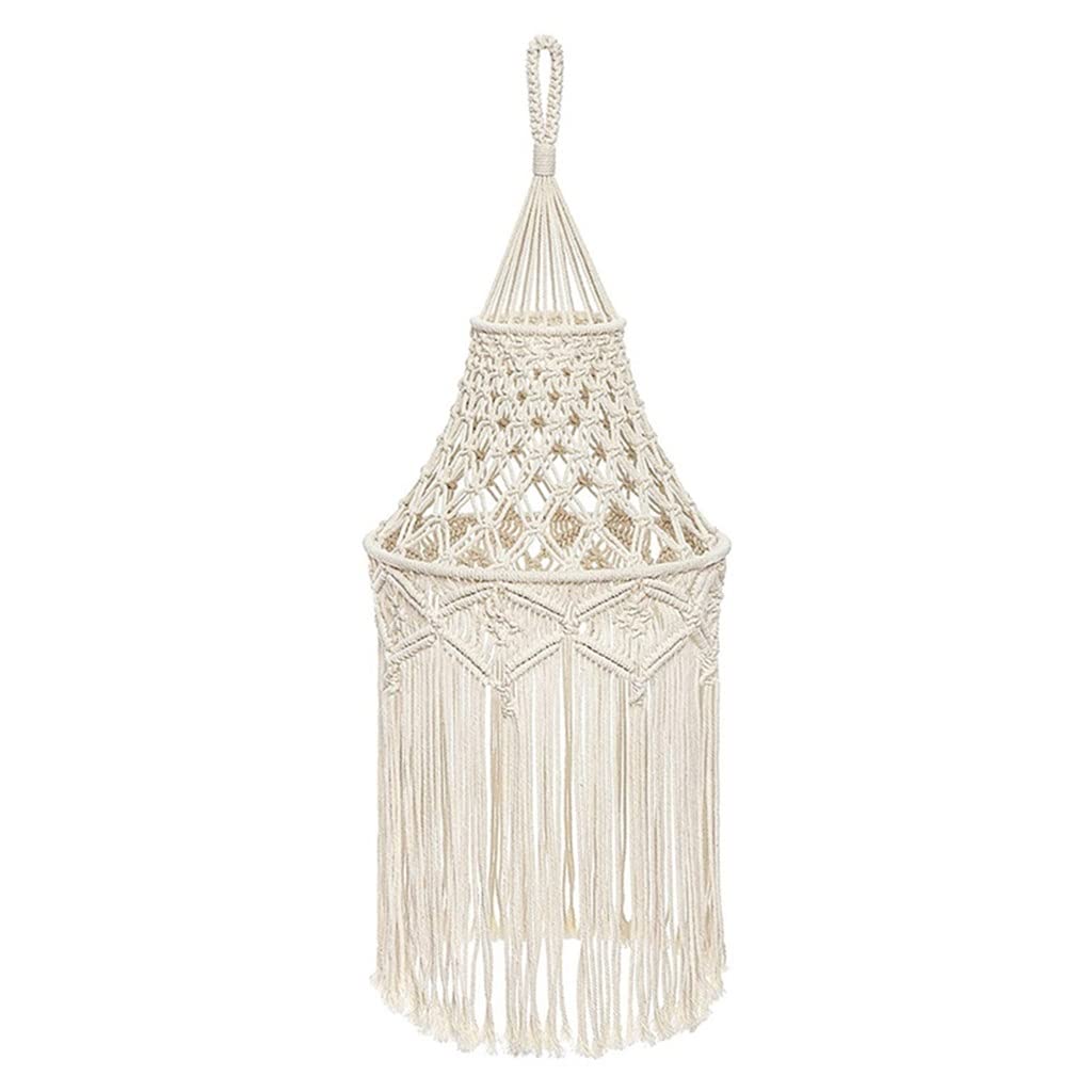 CWCQGH Lamp Shade Hanging Pendant Light Cover Office Bedroom Living Room Nursery Dorm Room Bohemian