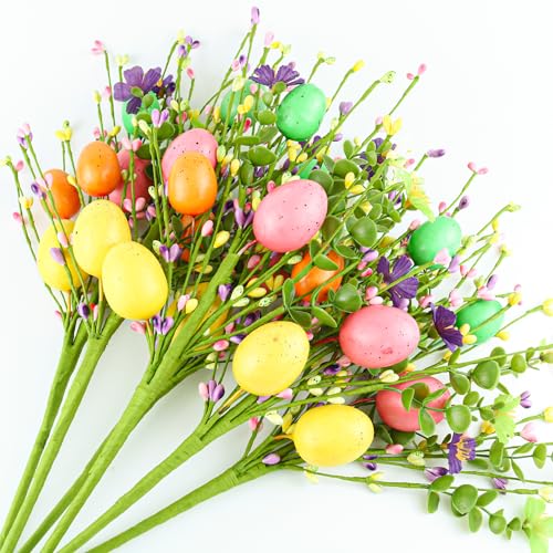 6-Pcs-Easter-Eggs-Floral-Picks-with-Flowers-Artificial-Plant-Decor-17-inches-for-Spring-Easter-Decor-Table-Centerpieces-Gifts 6 Pcs Easter Eggs Floral Picks with Flowers Artificial Plant Decor 17 inches for Spring Easter Decor Table Centerpieces Gifts