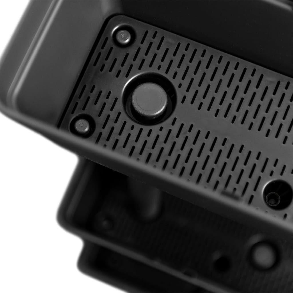 vidaXL Stackable Planter Set of 6, Weatherproof and UV-, DIY Assembly, Versatile for Balconies, Terraces, Outdoor Use, with Water Reservoir, Anthracite Color, Thermoplastic Rubber Material