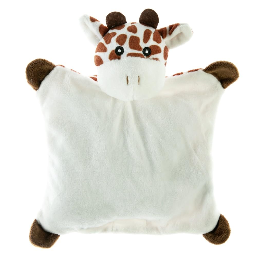 Pelucho - Bouillotte Bébé Girafe - Bien-​Être, Chaleur et Douceur - Micro-​Ondable - Grains de Blé et Fleurs de Lavande - Fabriquée en France