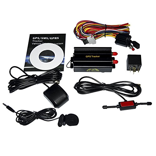 GPS Car Tracker G204, SD-Card, SOS, motor top