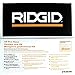 Ridgid VT2570 Genuine OEM 1-7/8 Inch x 10 Foot Wet / Dry Vacuum Hose Extension / Replacement Set (6 Pieces: 1 x 4X Pro Hose, 5 x Connection Adaptors)