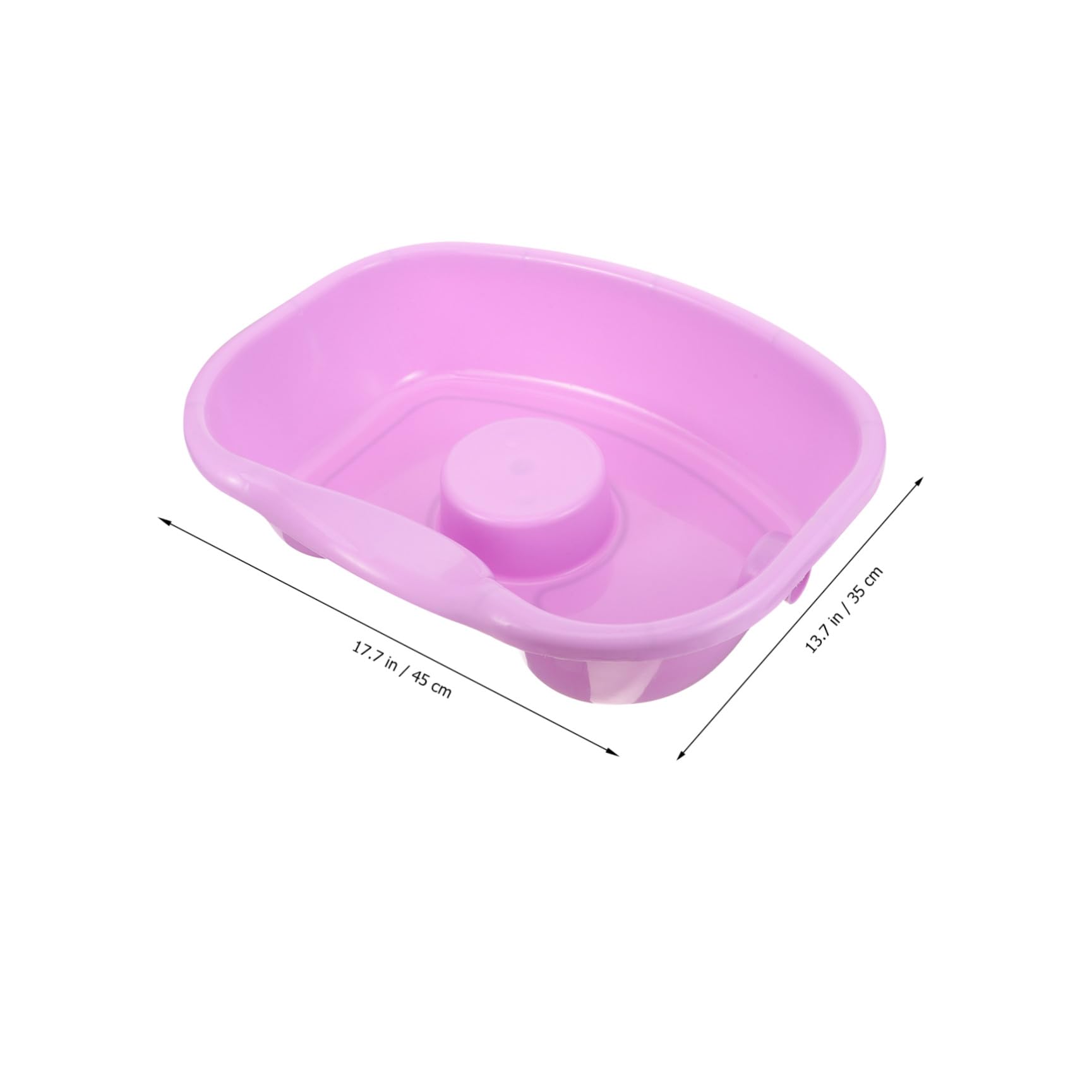 CRAFTHROU Lavatesta Design Ergonomico Portatile in Plastica per Chioma Facile e Posizione Confortevole del Collo a per Adulti e Donne in Gravidanza