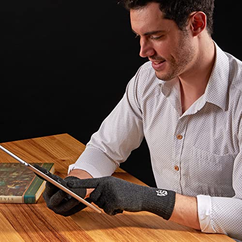 Vital Salveo-Office luvas unissex elásticas para recuperação de tela sensível ao toque, corrida, con