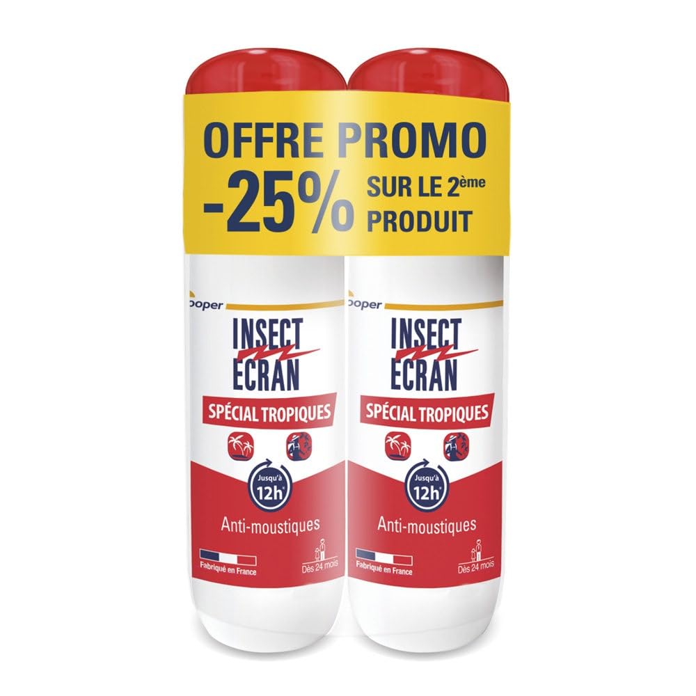 Insect Display - Repelente de piel especial tropical (2 x 75 ml)
