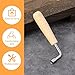 XLIUAX Lyre Tuning Wrench, 4mm/0.15in Lever Harp Wrench L-Shape Kantele Tuning Key Tool for Lyre Harp Kantele Small Stringed Instruments