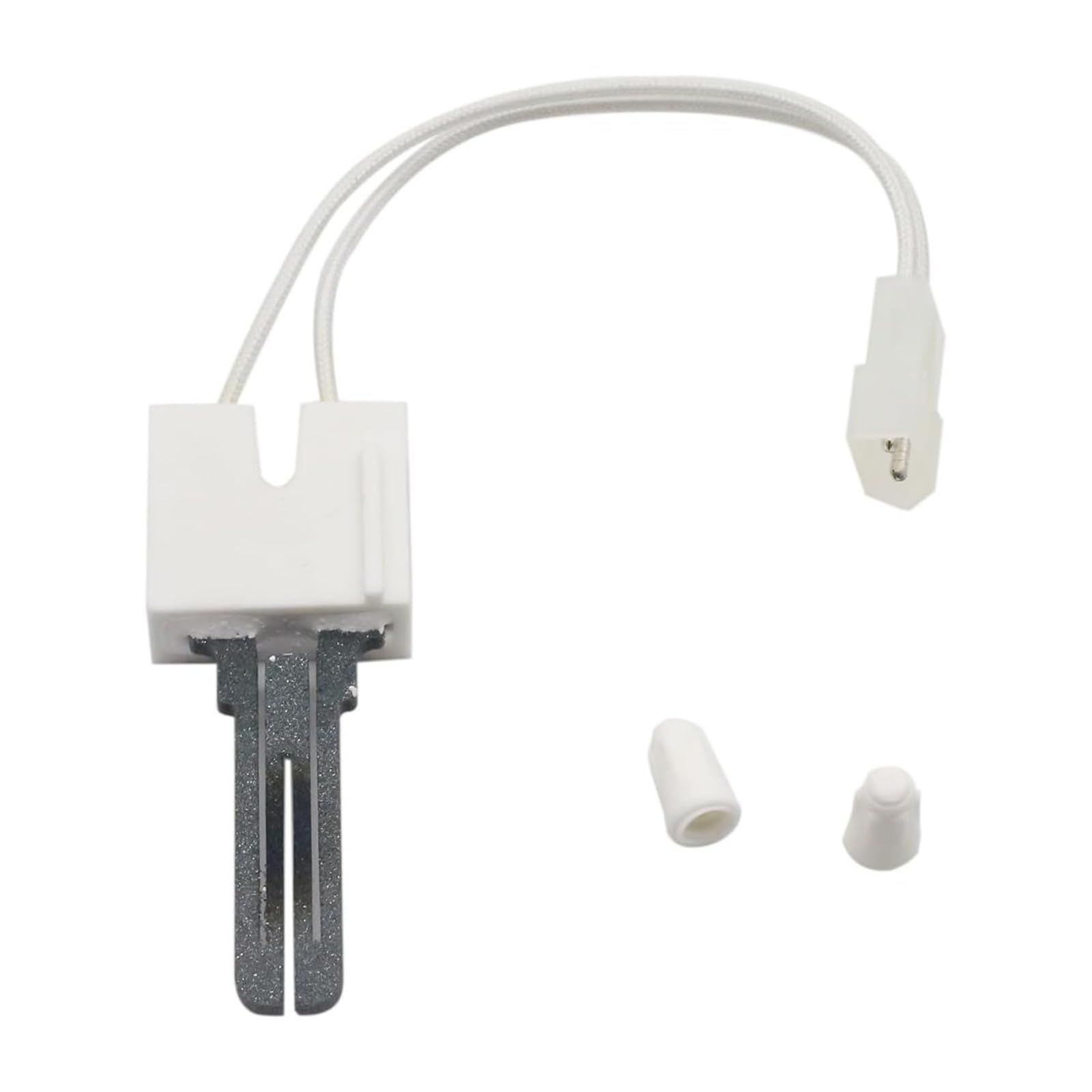 Home Dryer Maintenance Starter DC47-00022A Replacement Component with 5.7inch Wire Length, Ceramic Assembly, and Connector Set Parts Dryer Service Part Heating Maintenance Component Repair Starter