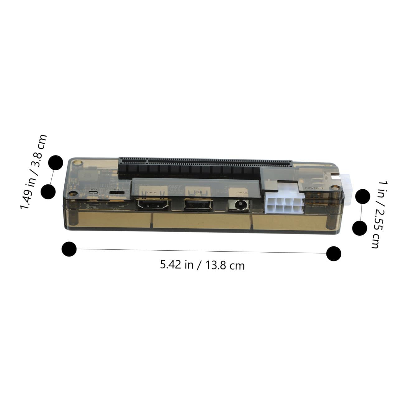 Gadpiparty Docking Station per Scheda Grafica Esterna per Laptop Portatile, Estensione Gpu Esterna Interfaccia Pci-e, Accessorio per Giocatori e Professionisti Stili multipli
