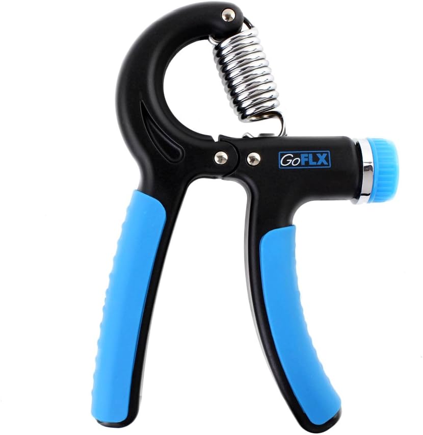 Hand Grip, Resistance Hand Grip Strengthener from GoFLX™ - Adjustable Dual Hand Grip for Exercising (10-40 kg)