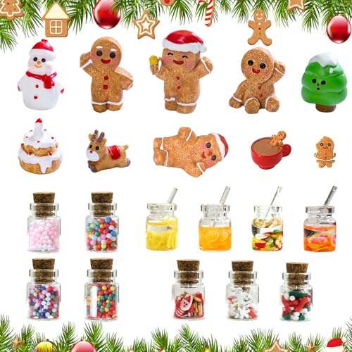 Weihnachten Wichtel Zubehör, 21 Stück Weihnachtswichtel...