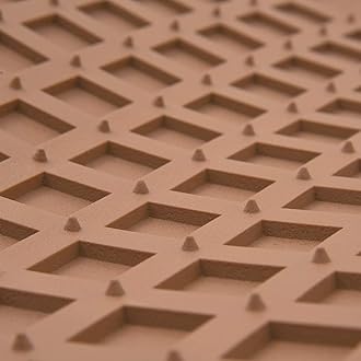 Motor Trend FlexTough Rear Cargo Mat – Heavy-Duty Trimmable Car Trunk Mat for Back of SUV, Universal Rear Cargo Liner for SUV, Flexible Trunk Liner, Automotive Floor Mats & Cargo Liners (Beige)