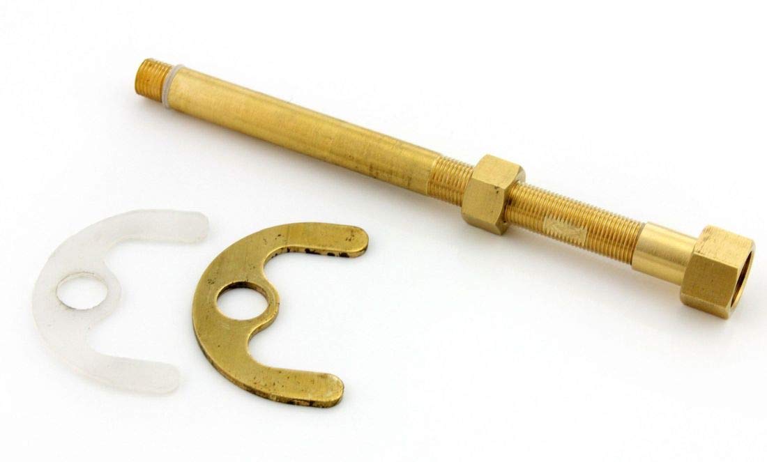 Küchenarmatur Niederdruck mit herausziehbarer Brause aus Metall, Spültischarmatur, Chrom, SP_NDBRCR1947