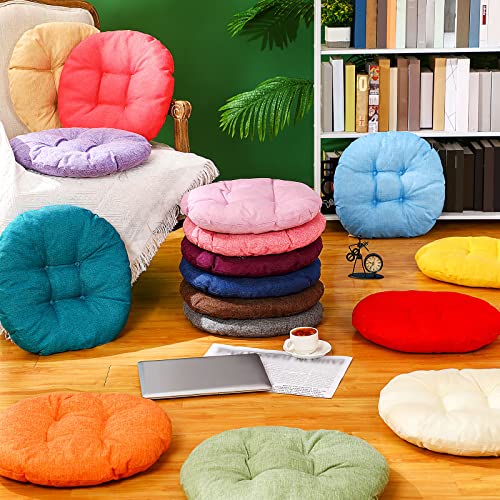 15 Inch Round Floor Cushions For Kids And Toddlers, Flexible Seating For Classroom Furniture 3.5 Inch Thick Floor Pillow For Home, Daycare, Preschool, Yoga And Meditation (Cute, 16) #TOP2