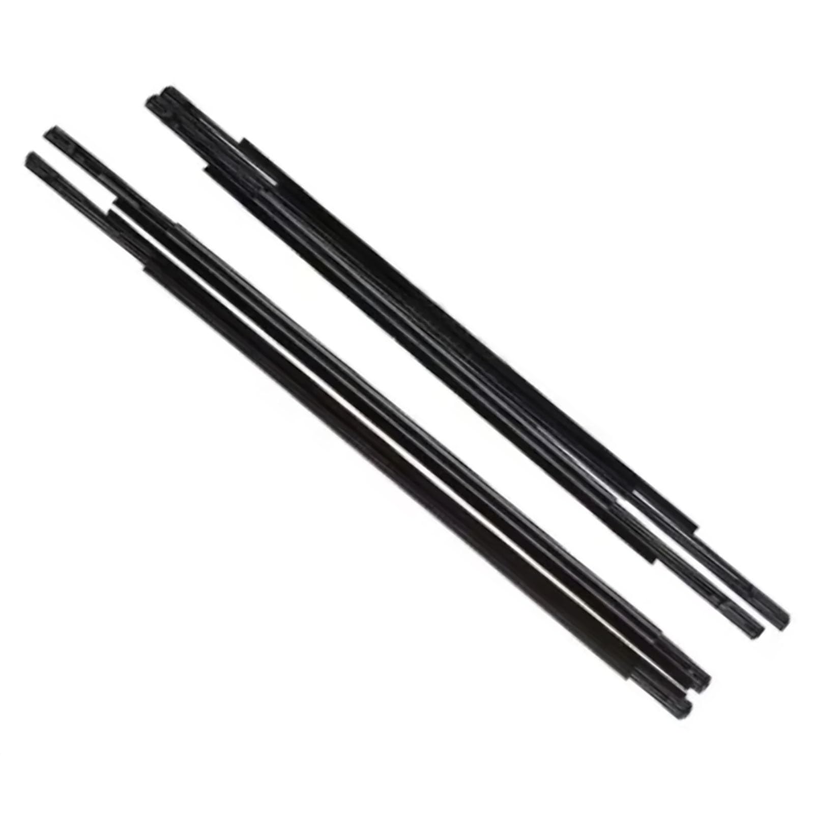 Automotive Window Seals Compatible with Mitsubishi for Lancer CY CX for Fortis for Evo Cz 5727A005 4Pcs Car Weatherstrip Window Molding Trim Seal