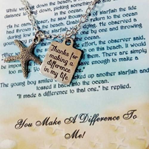 Miniatura 3 de Teacher Appreciation Gift for Women - Starfish Poem - Jewelry Gift for Teachers - Christmas Gifts