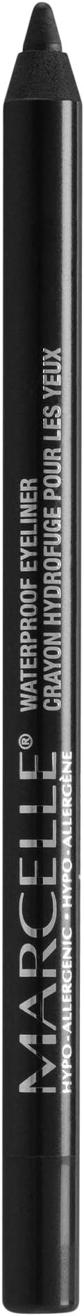 Waterproof Eyeliner, Deep Charcoal, Eye Pencil, Creamy Formula, Long-Lasting, Waterproof, Smudge-Proof, Fragrance-Free, Hypoallergenic, Cruelty-Free, 0.04 Oz.