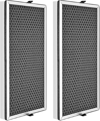 ZECARFA JF888 Replacement Air Filter Compatible with Jafända JF888 Air Purifier, 4-Stage High Efficiency Filtration 3-in-1 HEAP Activated carbon Filter 2Pack