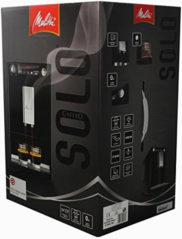 Melitta CD Black Pressure Coffee Maker Caffeo Solo, Plastic, 1400 W, 1.2 liters