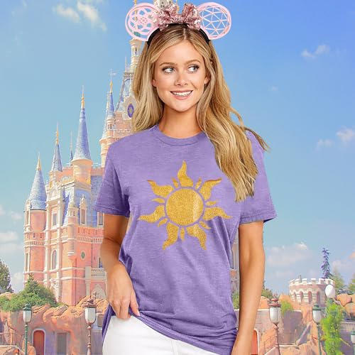 Magical Shirt Women Magic Sun Print Tshirt Cute Sunshine Graphics T Shirts Summer Vacation Short Sleeve Tops2