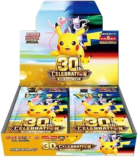 【シュリンク付き未開封BOX】カードゲーム MEGA 拡張パック 30th CELEBRATION BOX