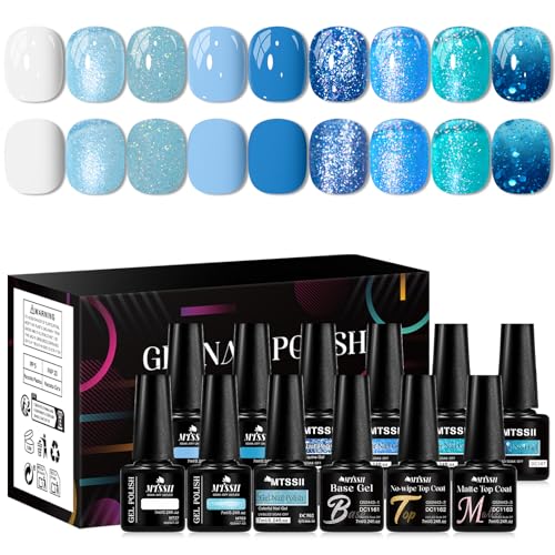 Kit de esmalte en gel MTSSII con lámpara UV LED, set 3 miniatura 1