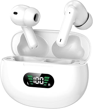 Amazon.co.jp: Bluetoothイヤホン ワイヤレスイヤホン AIスマート ENC