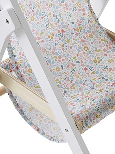 Vertbaudet Puppenwagen aus Holz, Weiß, Einheitsgröße – Bild 4